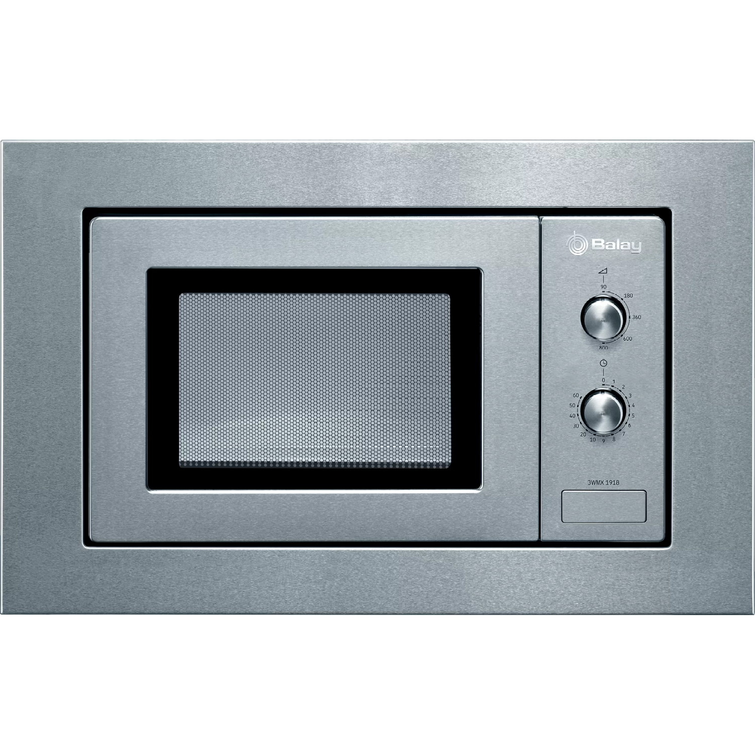 Balay 3wmx 1918 17l 800w 3wmx1918 microondas sin grill integrable acero inoxidable 17 18l con 3wmx1918x 800w. 5