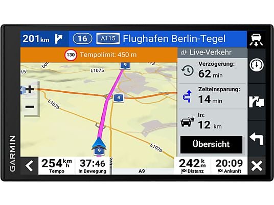 GARMIN DriveSmart 76 EU MT-S Amazon Alexa - Navigatore (7 ", Nero)
