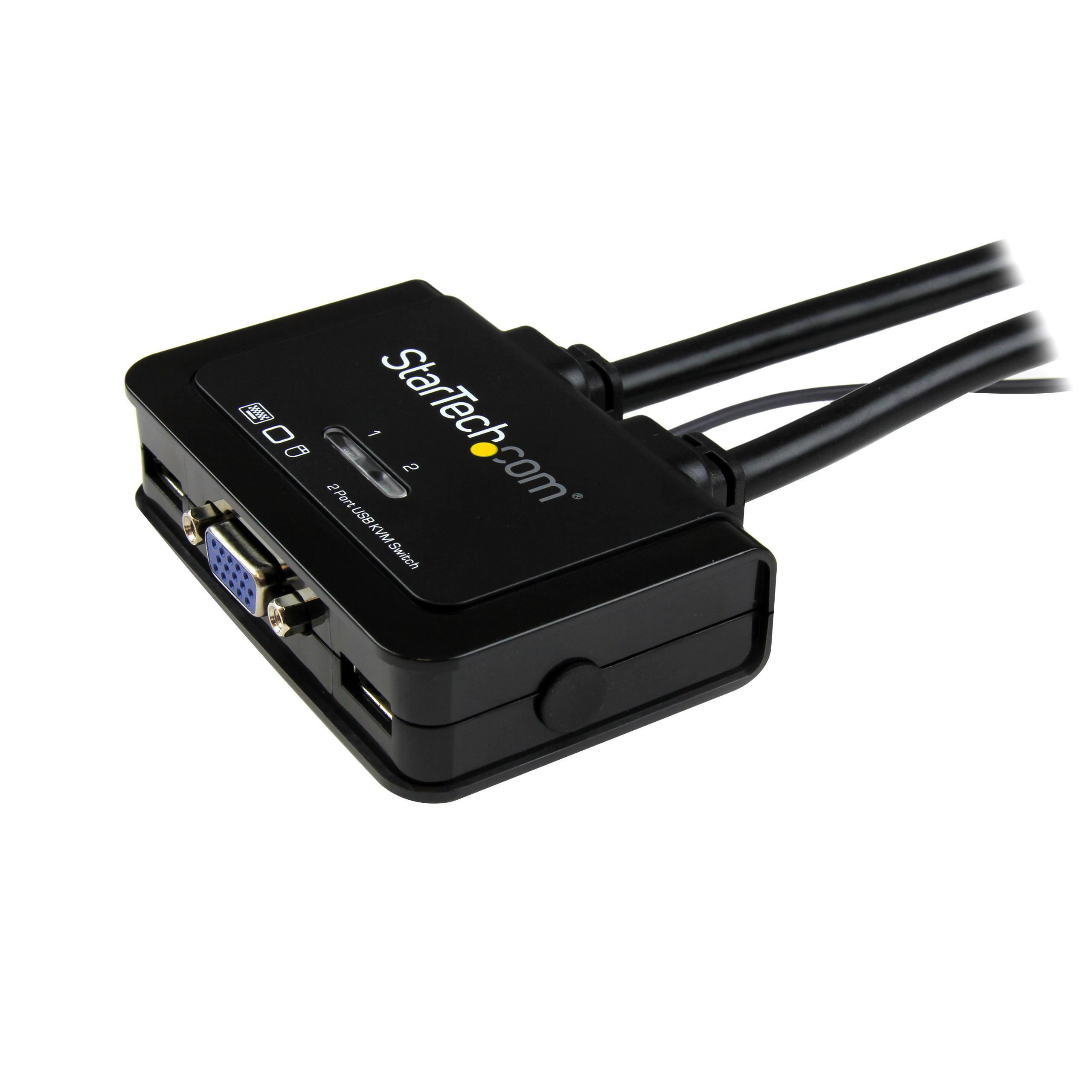 STARTECH SV211 USB Switch, Schwarz