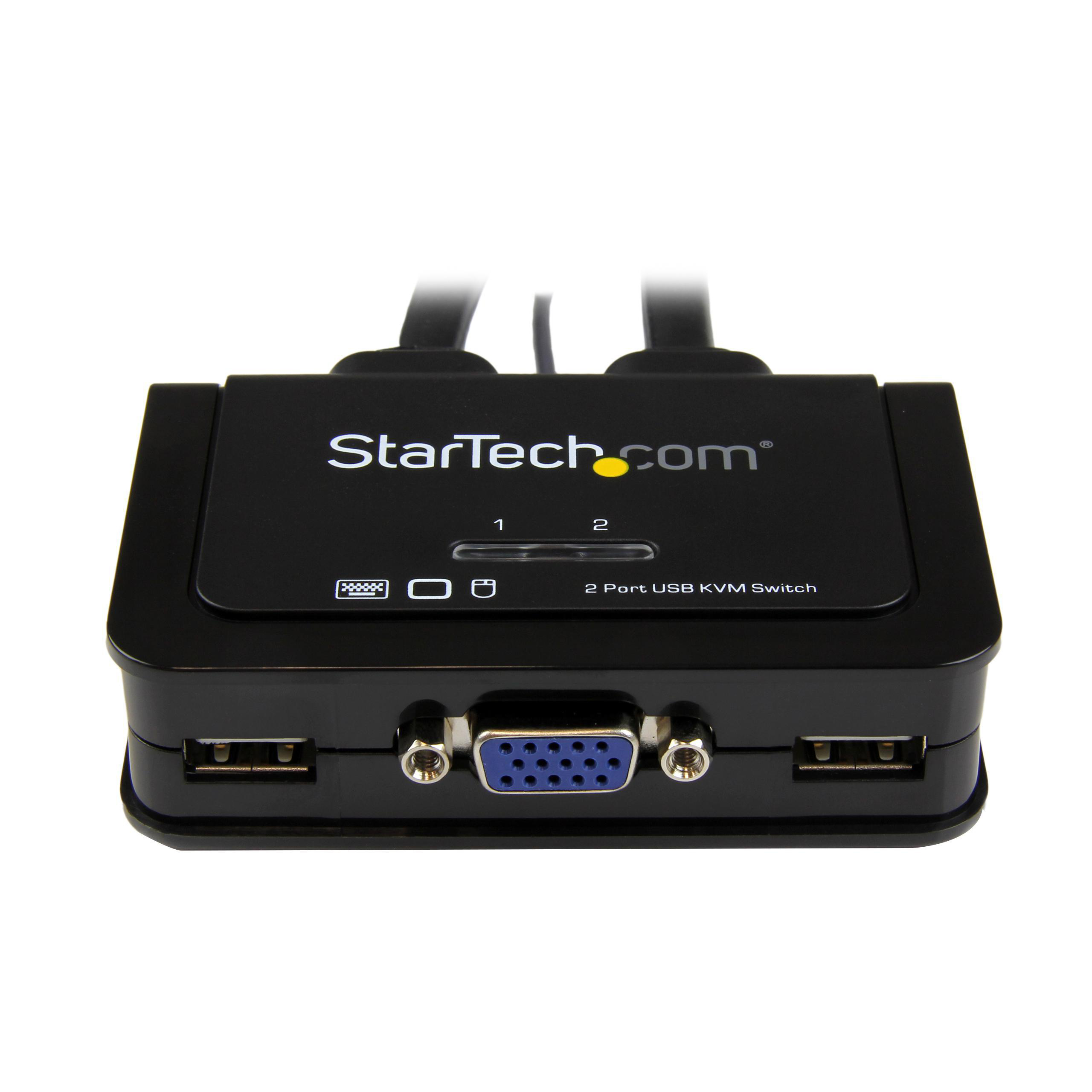 STARTECH SV211 USB Switch, Schwarz