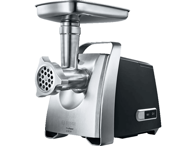 Fleischwolf BOSCH MFW68660 Fleischwolf 2200 Watt Silber Schwarz 2200 Watt MediaMarkt