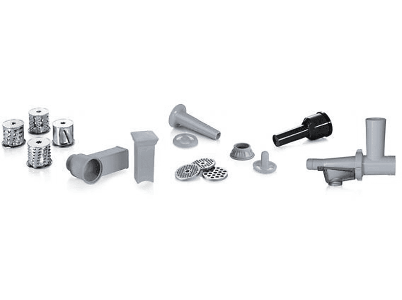 BOSCH MFW68660 Fleischwolf 2200 Watt Silber/Schwarz