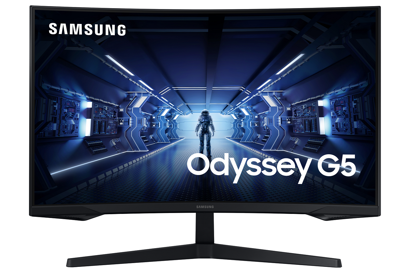 SAMSUNG LC27G55TQWRXUF 27" QHD 2K 1ms 144Hz Freesync HDR10 1000R Kavisli Gaming Monitör Siyah 