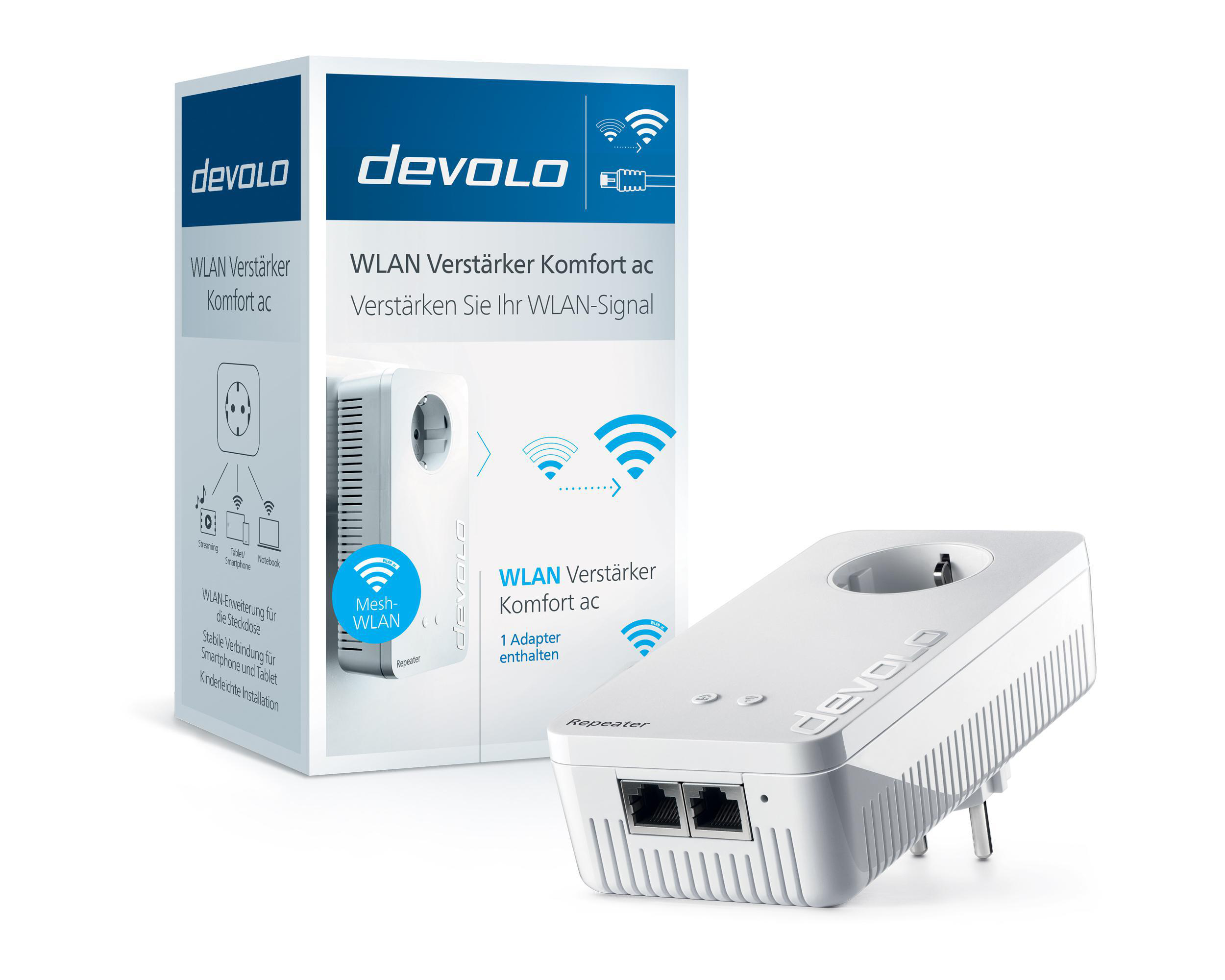 DEVOLO Verstärker Komfort ac WLAN Repeater