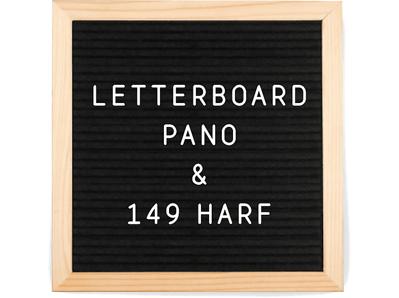 PETRIX PD84423 Harfli Ahşap Yazı Panosu Letter Board_0