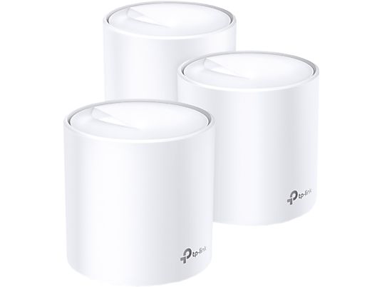 TP-LINK Deco X60 (3er-Pack) - WLAN Mesh System (Weiss)