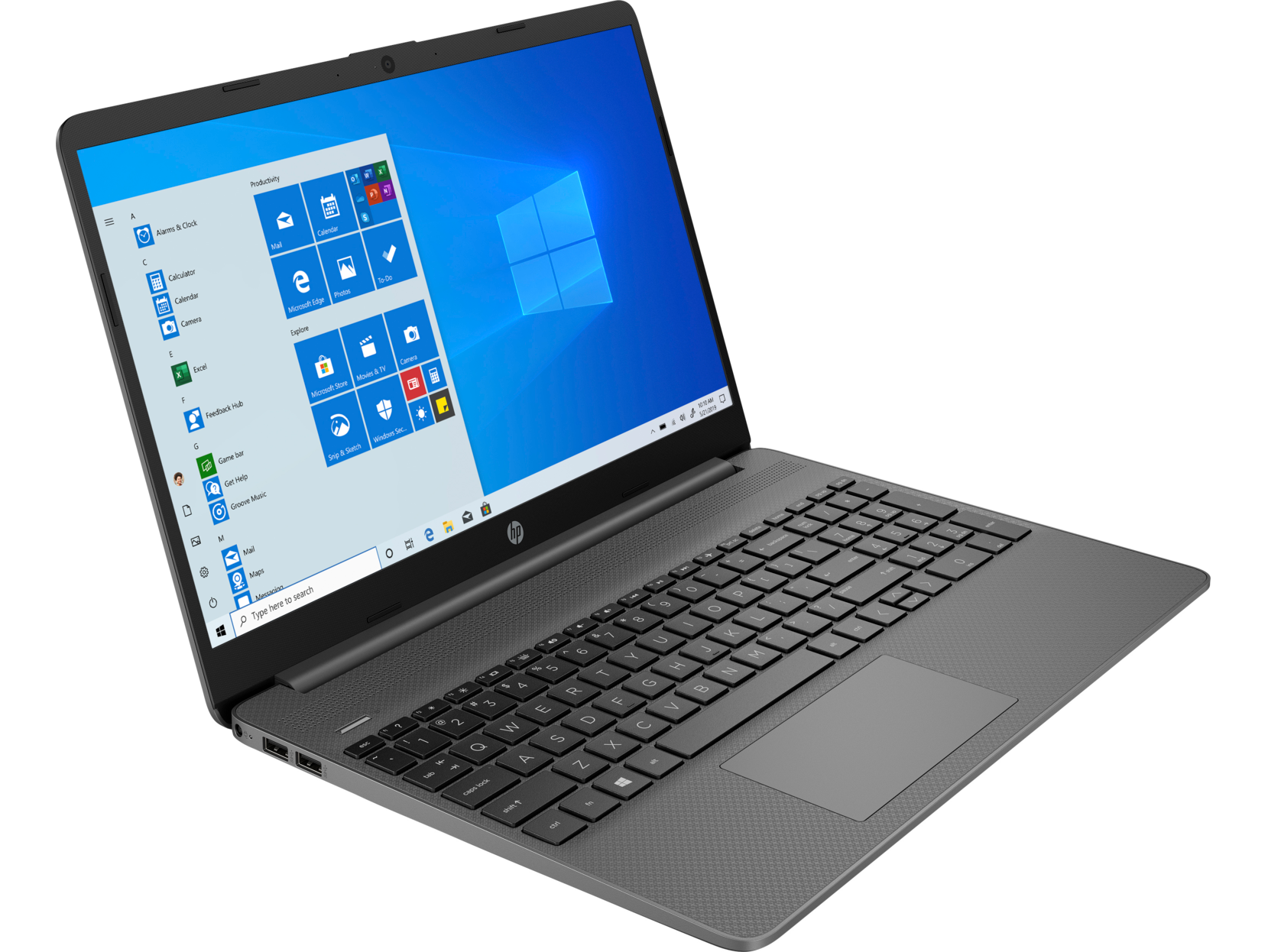 Portátil - HP 15S-FQ0009NS, 15.6" HD, Intel® Celeron® N4020, 8 GB, 256 GB SSD, Intel® UHD 600, W10, Negro
