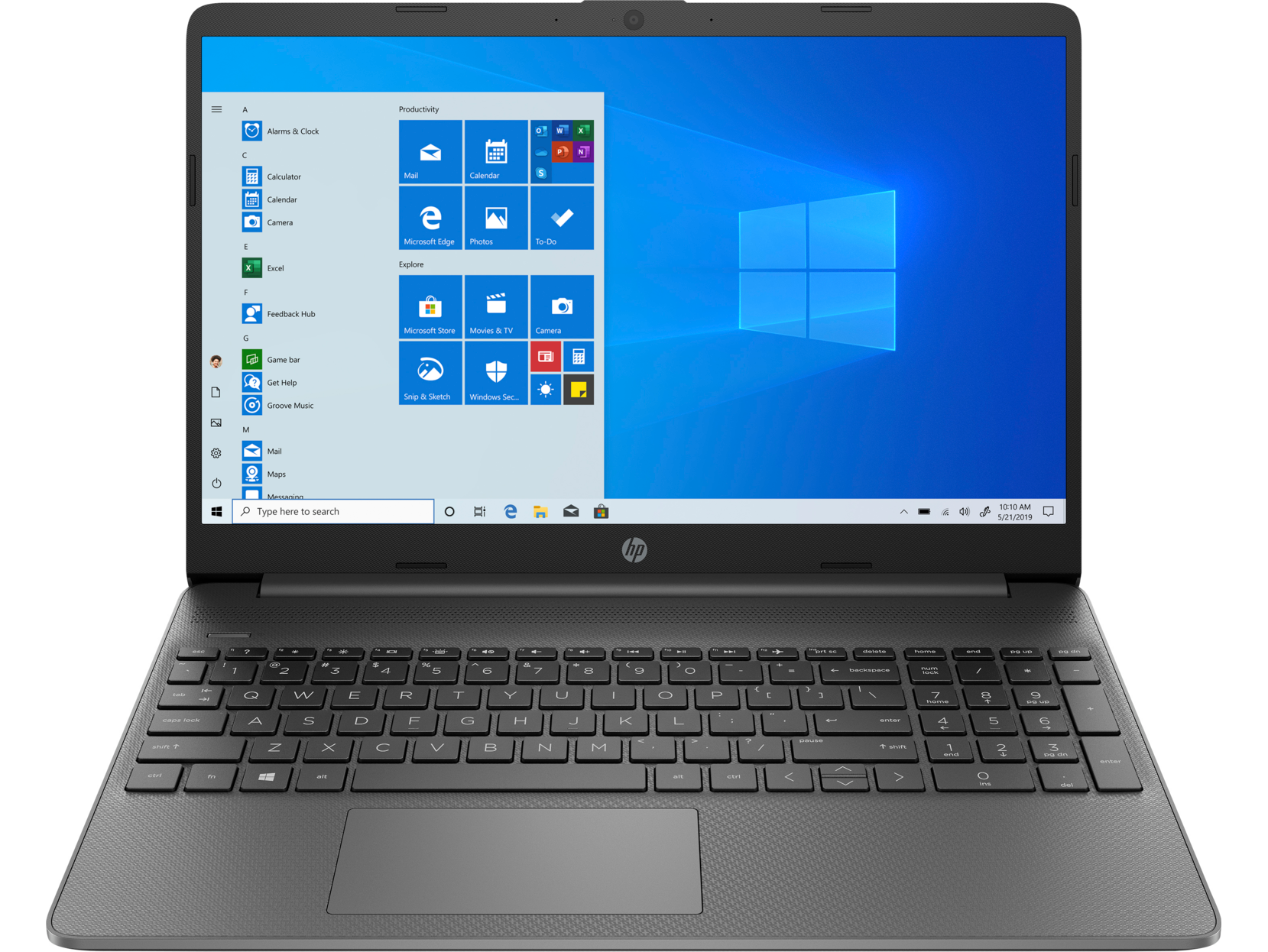 Portátil - HP 15S-FQ0009NS, 15.6" HD, Intel® Celeron® N4020, 8 GB, 256 GB SSD, Intel® UHD 600, W10, Negro