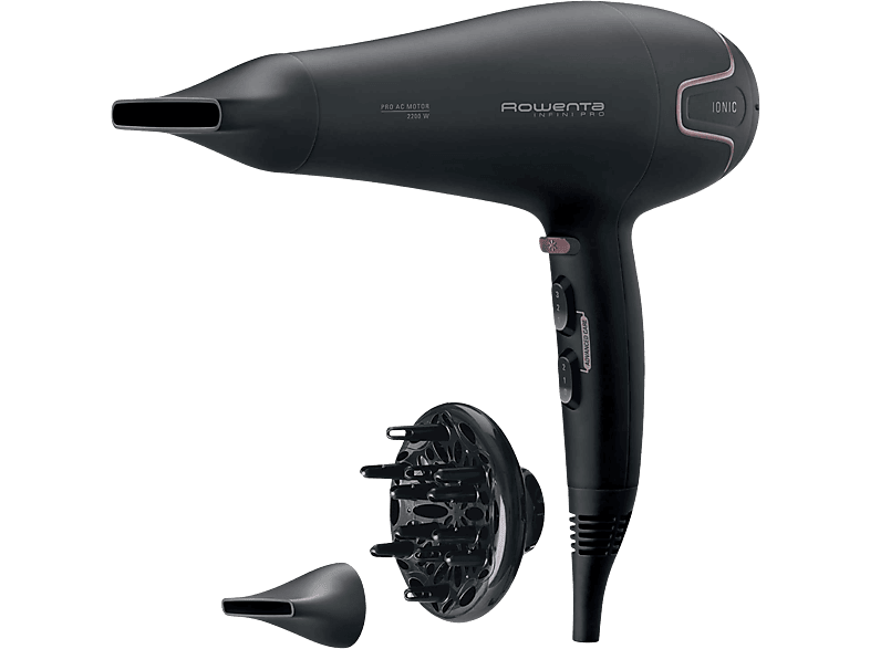 Secador rowenta infini pro beauty cv8730/ 2200w/ negro - Depau