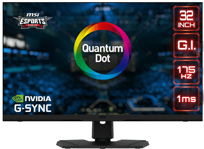 Msi Optix Mpg321qrf - 32 Inch 2560 X 1440 (quad Hd) 1 Ms 175 Hz