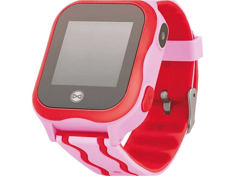 Smartwatch | Forever Care Me KW-300, niños, Bluetooth, WiFi, GPS, 23 cm, IP67, Autonomía días, Rosa
