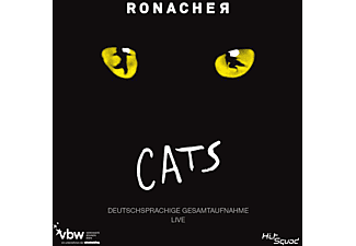 Ana Milva Gomes,Felix Martin,Rory Six,Dominik Hees - CATS-Deutschsprachige Gesamtaufnahme Live  - (CD)