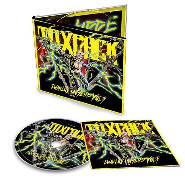 CD-Hülle und -Disc mit Grafik. Albumtitel und Künstlername sind sichtbar.