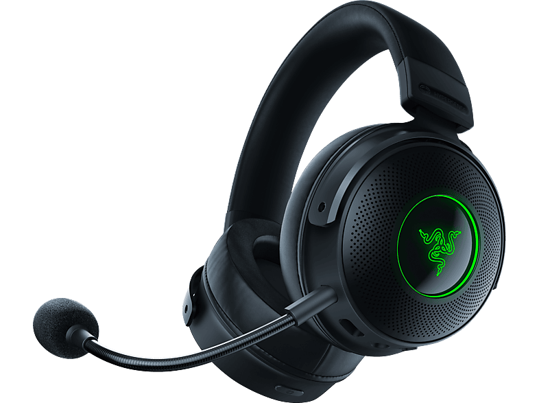 Abschlag RAZER Kraken V3 Pro, Over-ear Schwarz Headset Kabelloses Gaming
