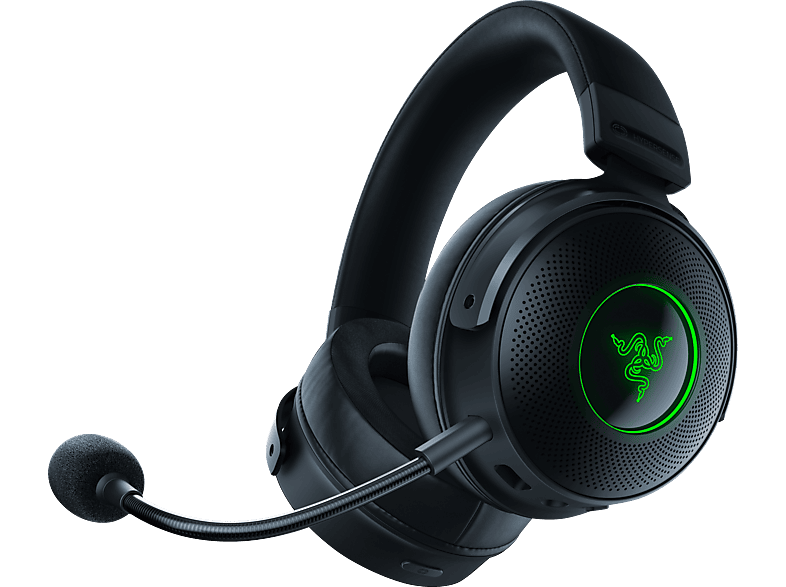 Pro, Headset Kabelloses Schwarz Gaming V3 RAZER Kraken Over-ear