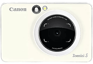 Cámara instantánea - Canon Zoemini S W, 8 MP, 314 x 600 ppp, 10 hojas, Bluetooth, MicroSD, Blanco