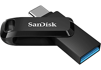 SANDISK Ultra Dual Drive Go USB Type-C Flash Drive 128 GB Taşınabilir USB Bellek Siyah_1