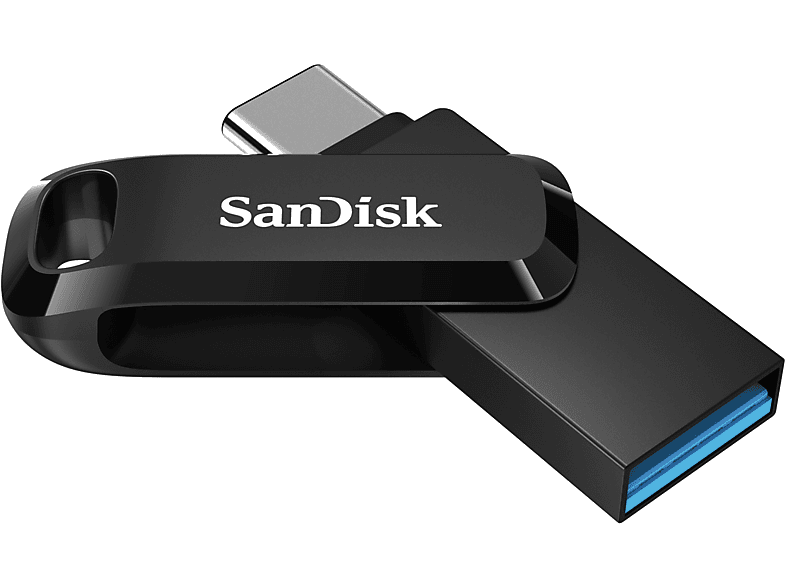 SANDISK Ultra Dual Drive Go USB Type-C Flash Drive 128 GB Taşınabilir USB Bellek Siyah_1