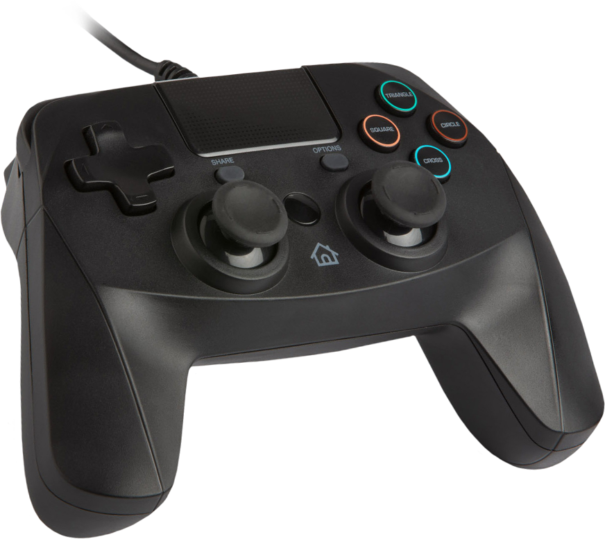 SNAKEBYTE Game:Pad 4 S vezetékes kontroller, fekete (PlayStation 4)
