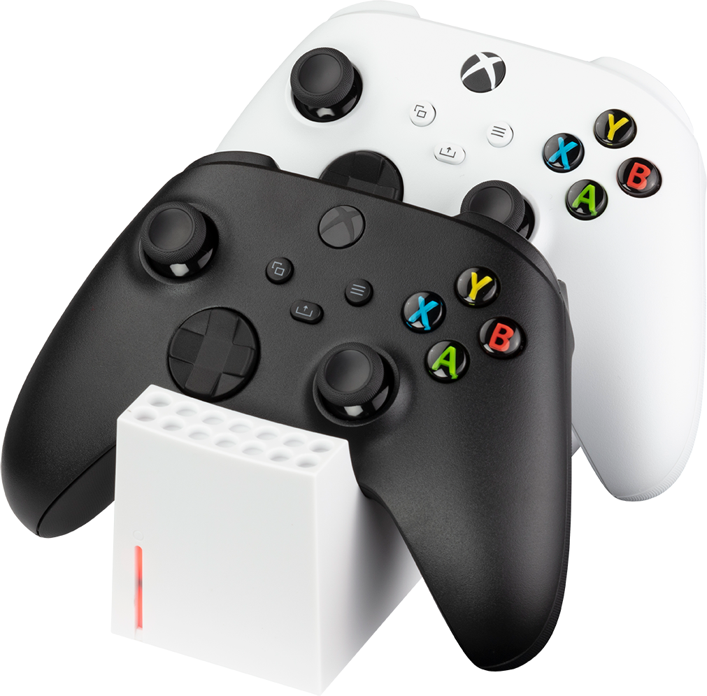 SNAKEBYTE Twin:Charge SX dupla kontroller töltőállomás, fehér (Xbox Series X / S)