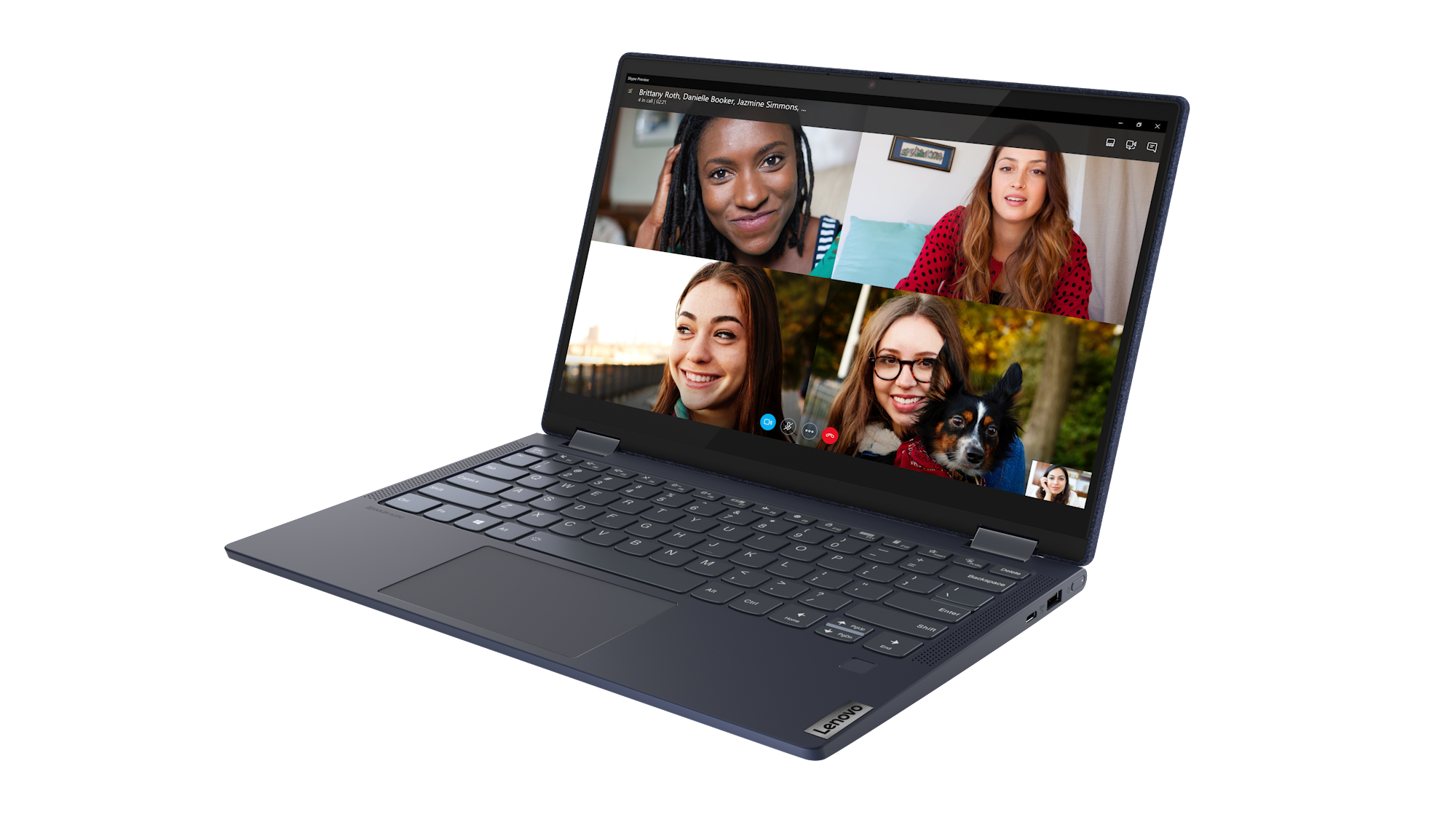 LENOVO Yoga 6 - 13,3 Zoll - AMD Ryzen™ 5 5500U - 8 GB - 512 GB - AMD Radeon™ Onboard Graphics - Windows 10 Home (64 Bit)