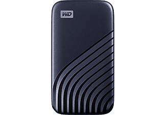 WD My Passport™ külső SSD 500GB, USB3.2 Gen1, 1050MB/1000 MB/s, kék, WDBAGF5000ABL (184972)