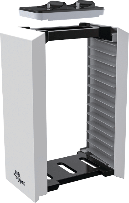 FROGGIEX X-Docking Charge And Storage töltőállomás + játéktartó (PlayStation 5)