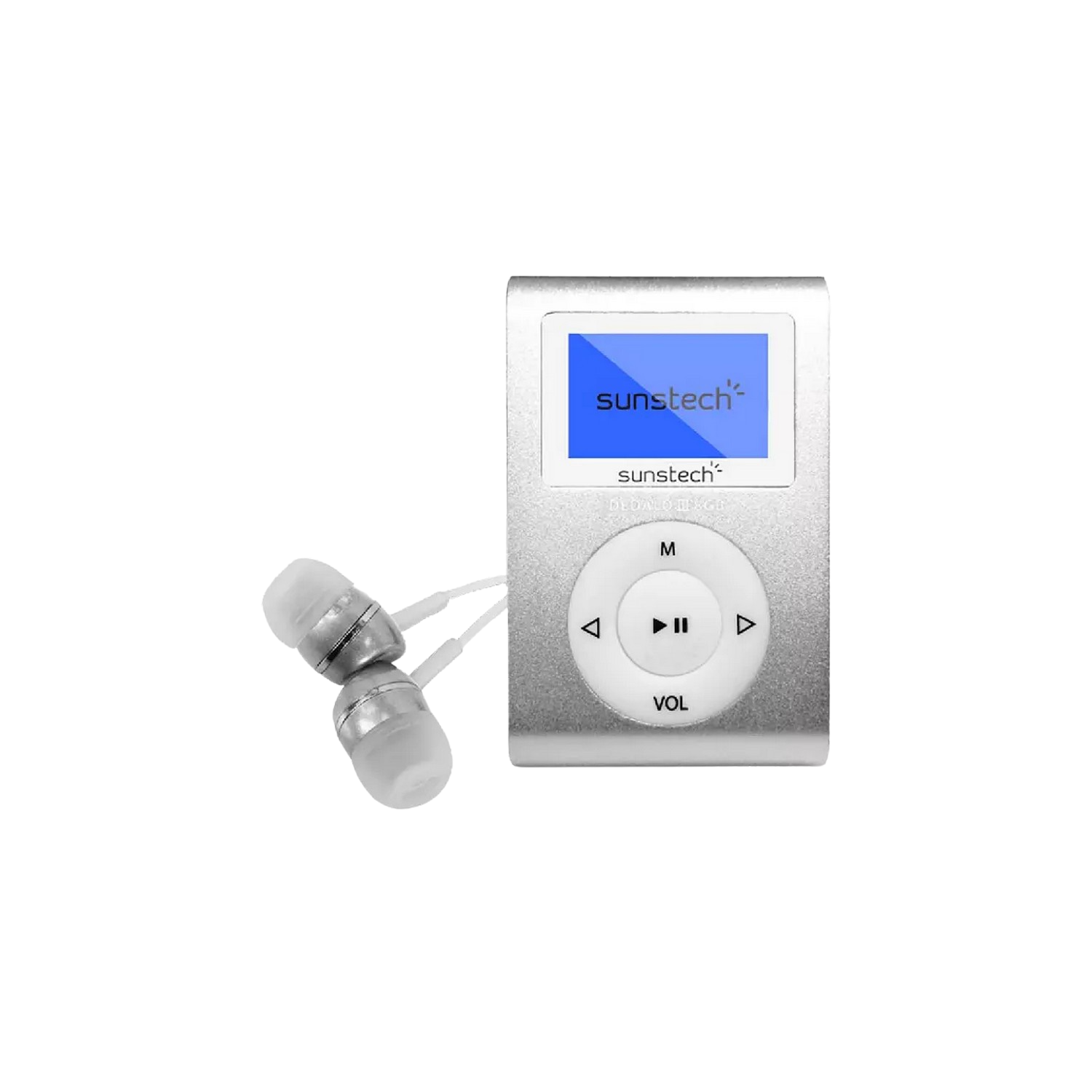 Alérgico cazar capa Reproductor MP3 | Sunstech Dedalo III, 8GB, Radio FM, Gris