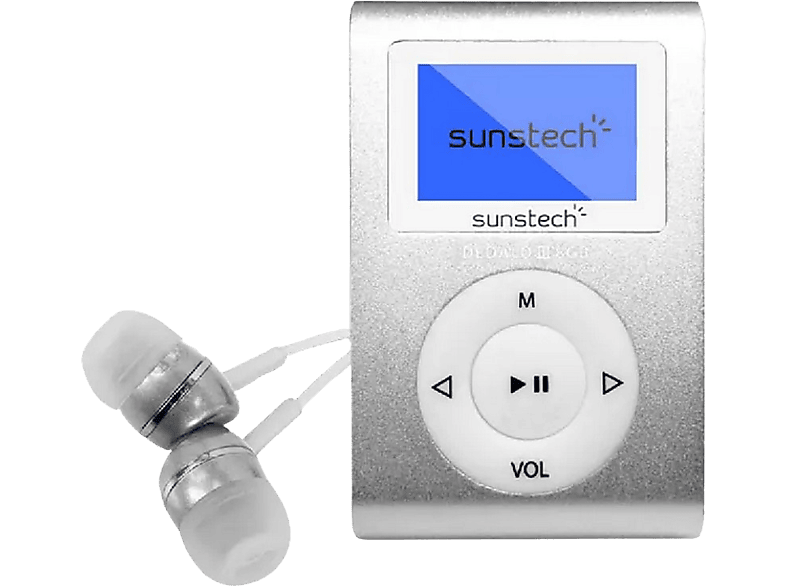 Reproductor MP3 Sunstech Dedalo III Rosa de 4 GB con radio FM