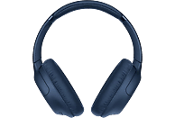 Auriculares inalámbricos - Sony WH-CH710NL, Cancelación ruido, Micro, Bluetooth 5.0, NFC, 35h autonomía, Azul