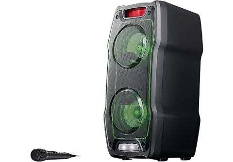REACONDICIONADO Altavoz gran potencia - Sharp PS-929, 180 W, USB, Bluetooth, Luces LED, Negro