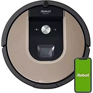 REACONDICIONADO C: Robot aspirador - iRobot Roomba 974, 33 W, Wi-Fi, Autonomía 90 min, 0.6 l, 61 dB, 