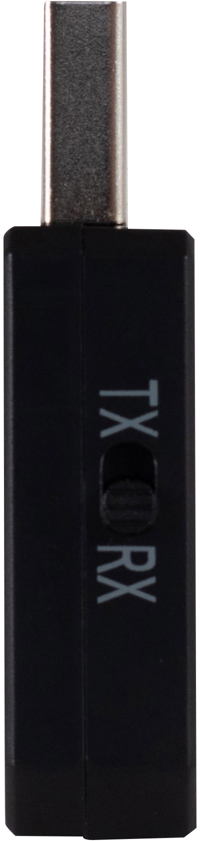 Fekete USB-C adapter TX/RX kapcsolóval.