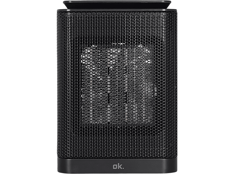 Calefactor | OK OFH 1521521 B Cerámico, 1500 W, Control táctil, 45dB, Apagado ABS, Negro
