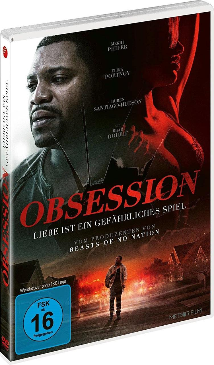 DVD-Cover mit Mann und Frau und dem Titel "Obsession".