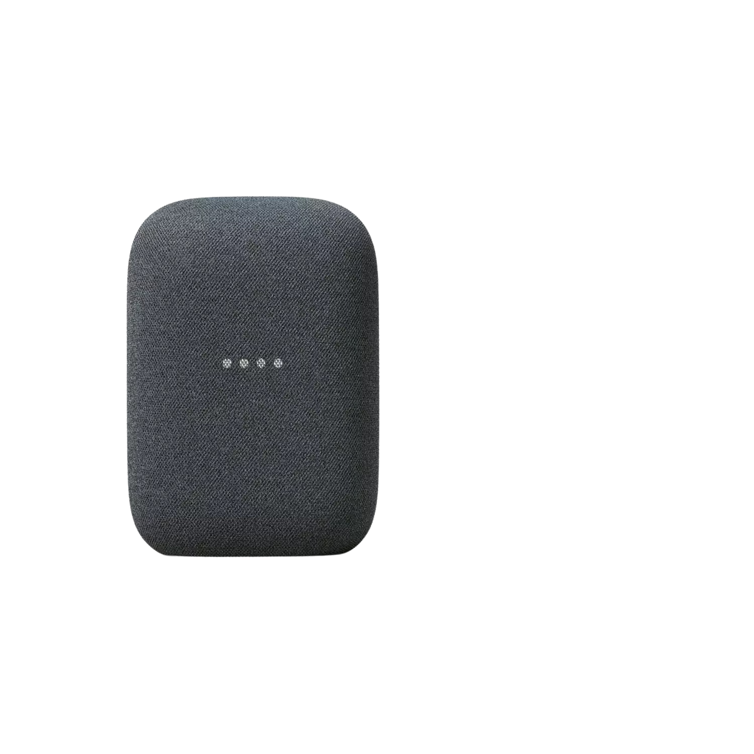Altavoz Google Nest gris oscuro.