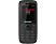 BLAUPUNKT FS01 SingleSIM Fekete-piros Kártyafüggetlen Mobiltelefon + Telekom Domino kártya