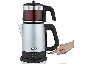 ARNICA IH33203 1800W Demli Stil Camlı Çay Makinesi Mint_2