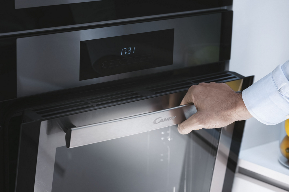 Horno - Candy Essenza FCNE828X WIFI, Multifunción, 70l, 60cm, WIFI, Puerta doble cristal, 3 resistencias, Inox