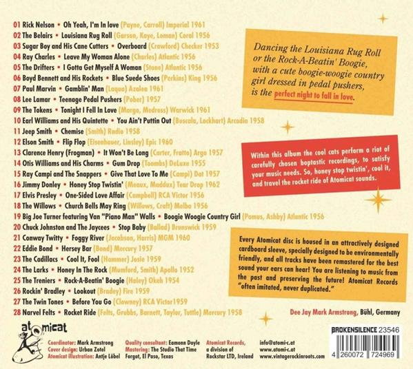 VARIOUS - Atomicat Rockers Vol.01-Rock-A-Beatin' Boogie  - (CD)
