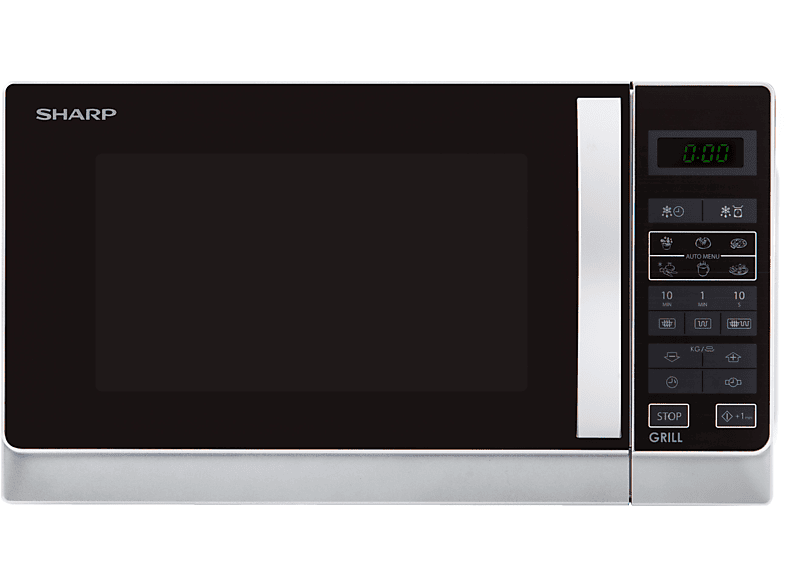 Thumbnail - SHARP R-642INW, Mikrowelle (800 Watt, Grillfunktion)
