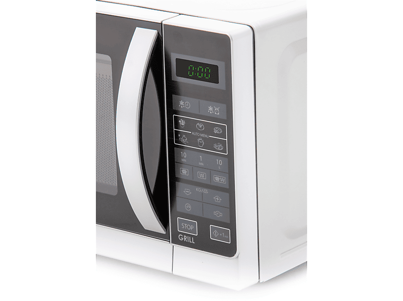 SHARP R-642 WW, Mikrowelle (800 Watt, Grillfunktion)