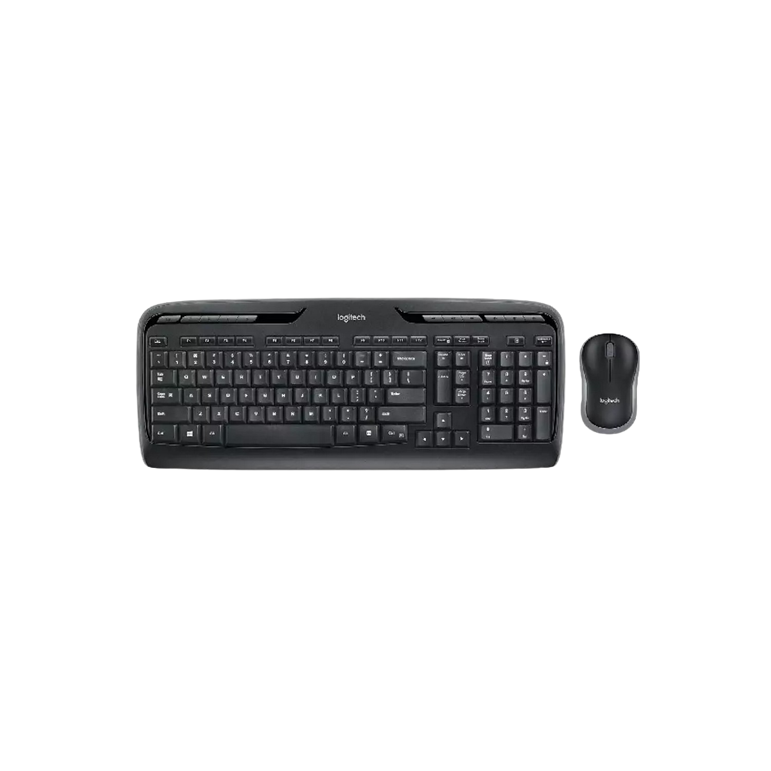 Teclado Y Logitech mk330 combo para windows 2.4 ghz con receptor usb unifying multimedia pcportátil qwerty español negro pack wireless bluetooth kit raton inalambrico 920003978 330