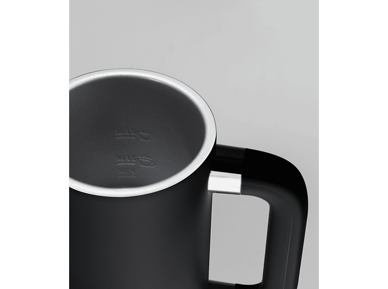 Koenic KMF 15321B Milchaufschäumer (Schwarz/Edelstahl, 500 Watt, 0,3 l) — Foto 2 von 5