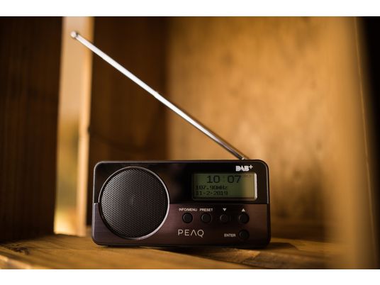 PEAQ PDR 050-B-1 - Radio digitale (DAB+, FM, Nero)