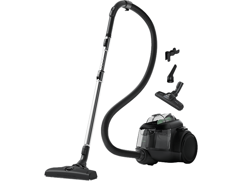 ELECTROLUX EL61C2GRN - Staubsauger (Schwarz/Grün)