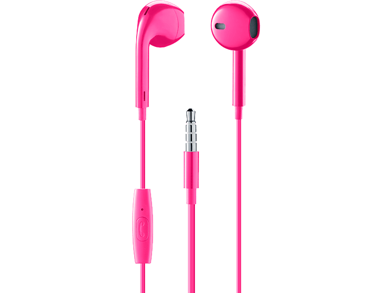 CELLULARLINE Music Sound Capsule Kulak İçi Kablolu Kulaklık Pembe