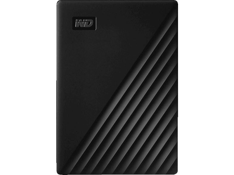 WD My Passport™ Festplatte, 5 TB HDD, 2,5 Zoll, extern, Schwarz