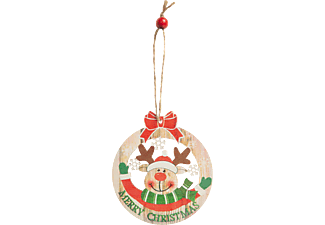FAMILY CHRISTMAS 58248C Karácsonyfadísz - rénszarvas - akasztható - 8,5 x 9,5 cm