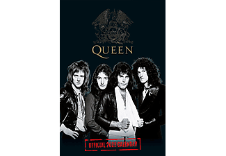 Queen - Official 2022 Calendar - A3-as naptár